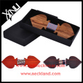 Luxus China Handmade Gravierte Herren Hochzeit Geschenk Box Holz Bowtie